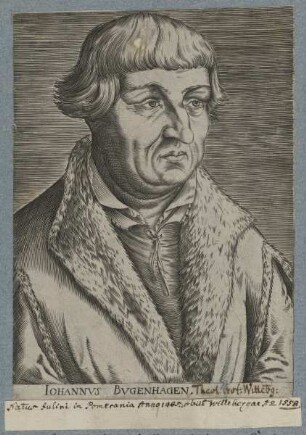 Bildnis des Iohannvs Bvgenhagen