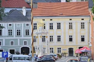 Krems an der Donau - Hauptplatz : Stadtansicht von Krems an der Donau, aufgenommen am 16. Juni 2011