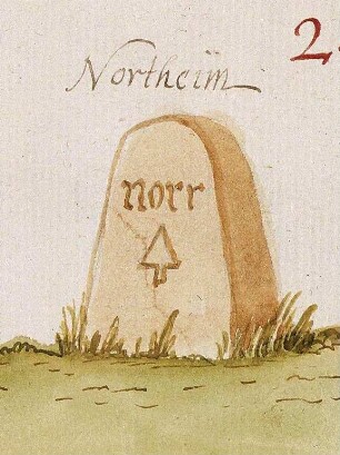 Nordheim HN (Stromberger Forst, Marksteinzeichen II)
