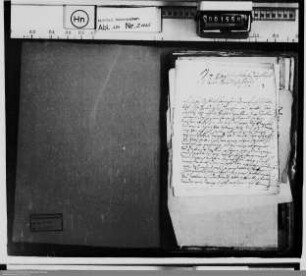 Schuldenwesen und Forderungen an den Nachlassß der Fürstin Dorothea Johannette zu Nassau-Dillenburg