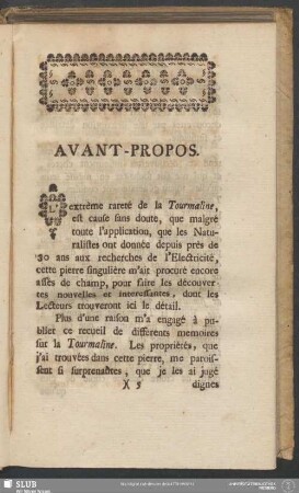 Avant-Propos