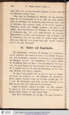 14. Kurbel- und Kuppelzapfen
