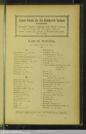 List of Articles