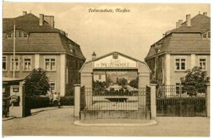 Meißen. Polizeischule Haupteingang