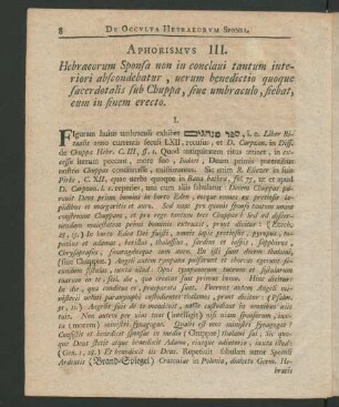 Aphorismus III.