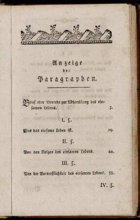Anzeige der Paragraphen.