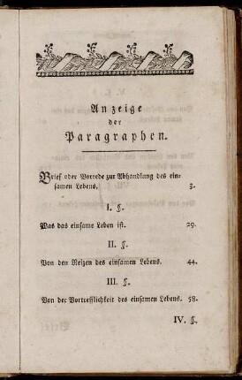 Anzeige der Paragraphen.