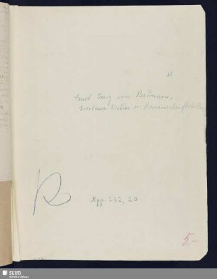 Nr. 20. Brunnow, Ernst Georg von