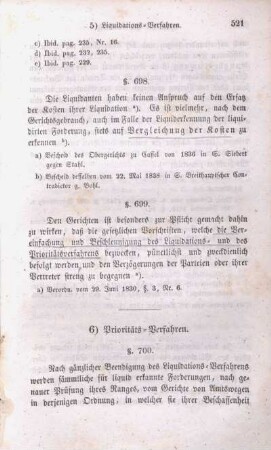 6) Prioritäts-Verfahren.