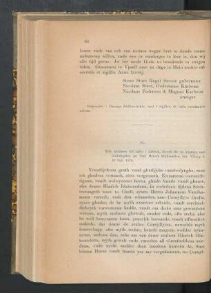 41. [Erik Axelsson till rådet i Lübeck, förord för en köpman mot stifts fogden på Ösel, dat. Viborg d. 31 Oct. 1478.]