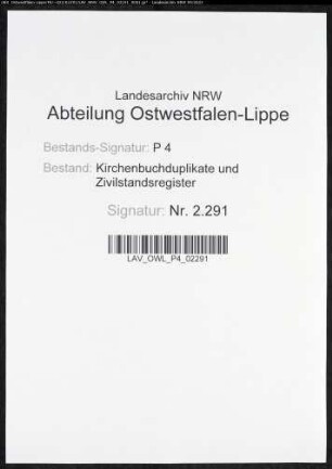 Kirchenbuchduplikat der evangelischen Gemeinde Herscheid (GHT 1862). (Gemeinde: Herscheid, evangelische Gemeinde)