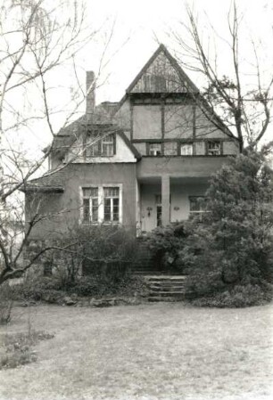 Dresden-Plauen, Bernhardstraße 98. Villa "Grübler" (1903, F. Schumacher)