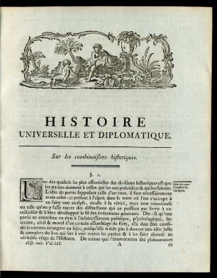 Sur les cominaisons historiques