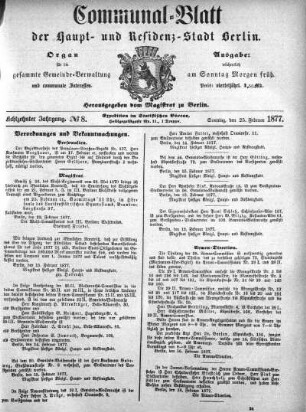 1877,8: No. 8, 25. Februar 1877