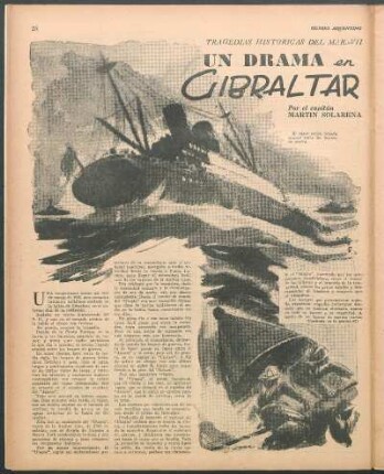 Un drama en Gibraltar : Tragedias históricas del mar - VII