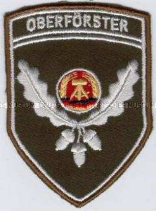 Deutsche Forstwirtschaft der DDR, Oberförster, 3 Eicheln