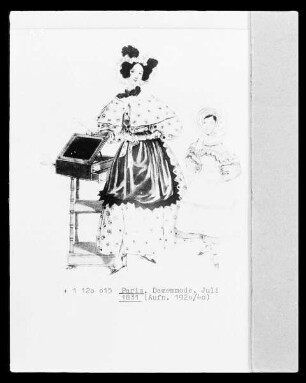 Damenmode Juni 1831