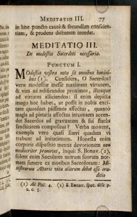 77-87, Meditatio III