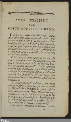 Avertissement Sur Cette Nouvelle Édition