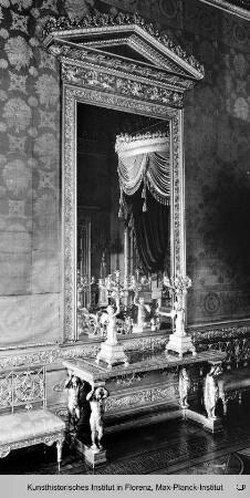 Thronsaal des Palazzo Reale von Turin : Spiegel