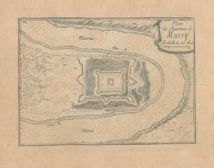 Plan du Chasteau de Mussy