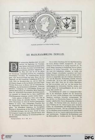Die Majolikasammlung Zschilles