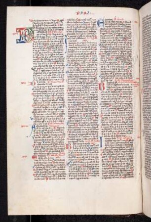 Zierinitiale (Psalm 26): D(ominus illuminatio mea)