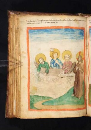 Jesus wählt Petrus, Johannes und Jacobus zu Aposteln