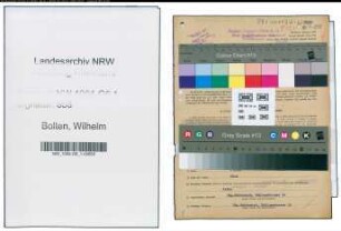 Entnazifizierung Wilhelm Bolten , geb. 24.07.1907 (Rottenfuehrer)
