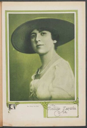 Srta. Matildo Zapiola Costa - Fot. Frans Van Riel