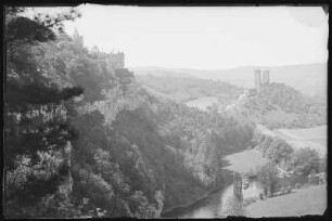 Rudelsburg. Rudelsburg und Saaleck