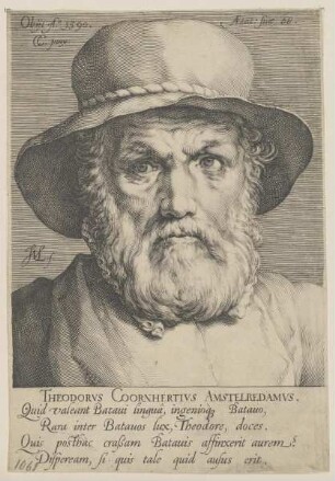 Bildnis des Theodorus Coornhertius