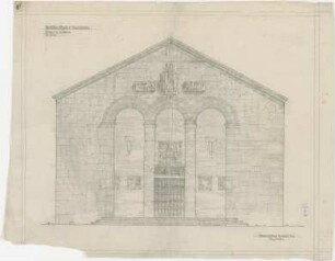 Bestelmeyer, German; Bamberg (Bayern); Ev. Erlöserkirche - Vorhalle