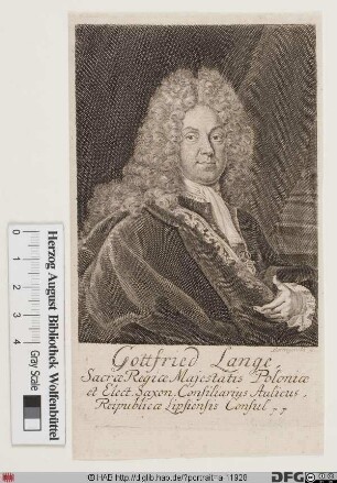 Bildnis Gottfried Lange