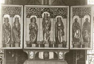 Altar : Meißen, Albrechtsburg, Inneres, Altar in der Kapelle am Großen Saal