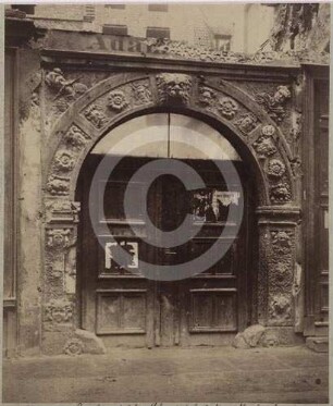 Portal von Bürgerhaus Schmiedebrücke 54 in Breslau