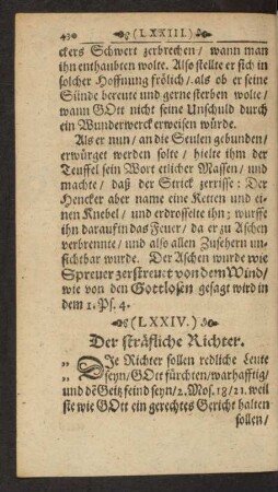 (LXXIV.) Der sträfliche Richter.
