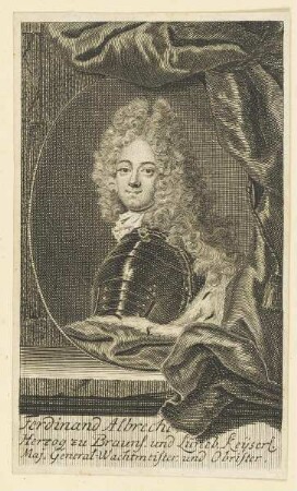 Bildnis des Ferdinand Albrecht Herzog zu Brauns. und Lüneb.