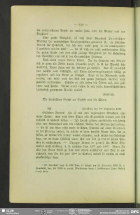 Friedrich von Schlegel an August Wilhelm von Schlegel, Frankfurt am Main, 03.09.1818