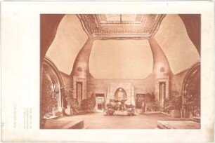 Billing, Hermann; Turin (Italien); Repräsentationsraum, Ausstellung Turin 1902 - Innenansicht