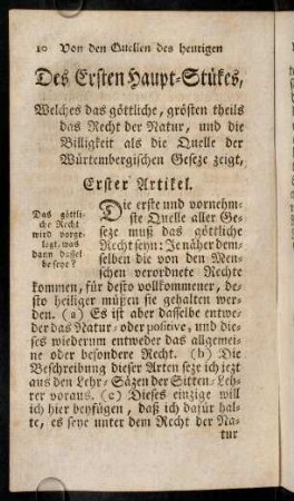 10-24, Erster Artickel