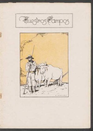 Nuestros campos : Dibujo a pluma de Carlos Menck