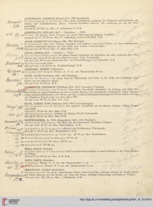 Ölgemälde / Aquarelle des XIX. und XX. Jahrhunderts (Nr. 1-248)