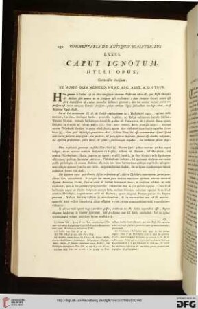 LXXXI. Caput ignotum / LXXXI. Testa ignota