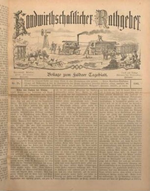 21: Beilage vom Montag, 5. Oktober 1903