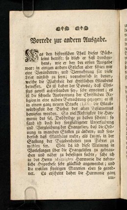 2v-3r, Vorrede zur andern Ausgabe.
