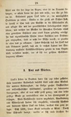 3. Amt uind Würden