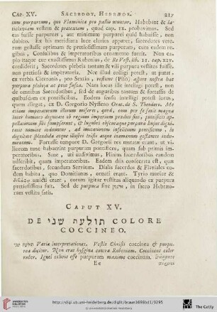Cap. XV.