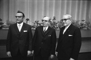 Führende Köpfe der staatlichen Finanzverwaltung