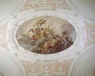 Decke des Marschallzimmers — Triumph des Bacchus